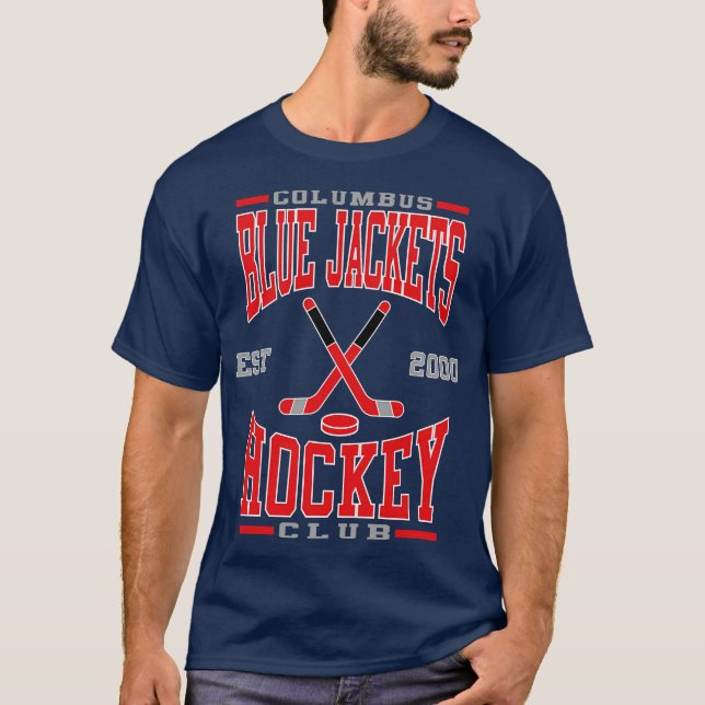 Camiseta Columbus Blue Jackets Hockey Club (Anverso)