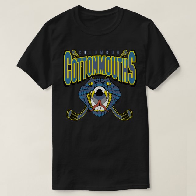 Camiseta Columbus Cottonmouths Classic T Shirt (Diseño del anverso)