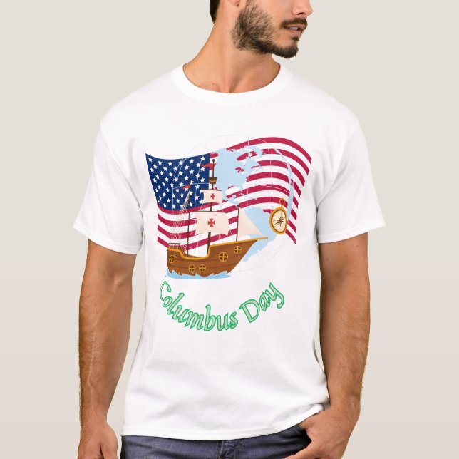 Camiseta Columbus Day (Anverso)