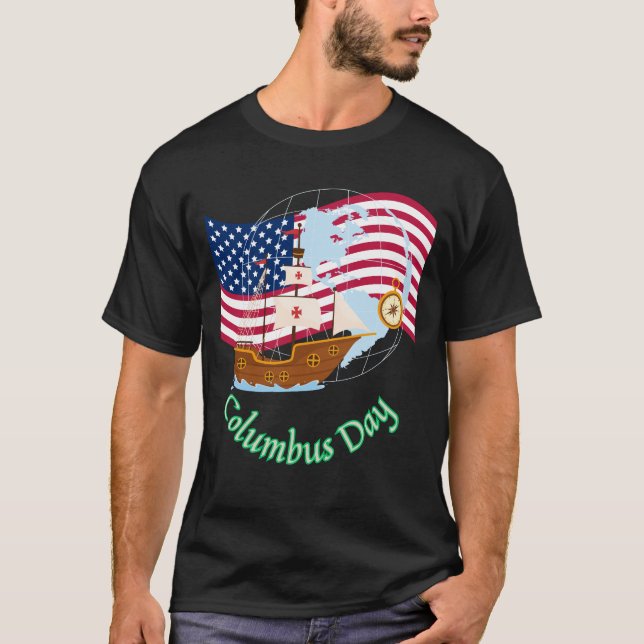Camiseta Columbus Day (Anverso)