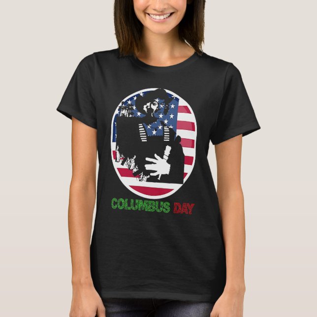 Camiseta Columbus Day Cristofo Colombo (Anverso)