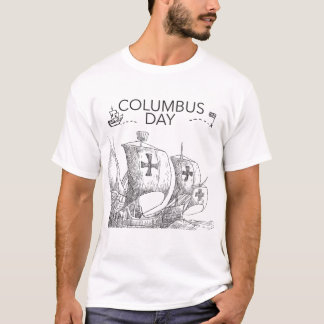 Camiseta Columbus Day té