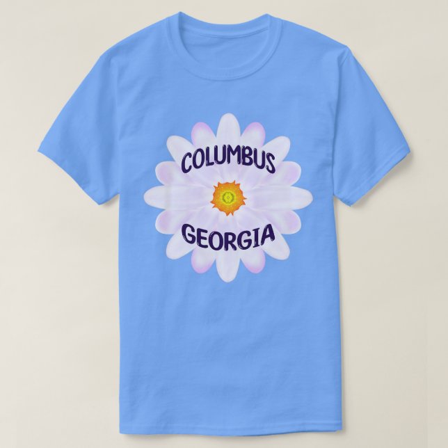 Camiseta Columbus Georgia TShirt 2 (Diseño del anverso)