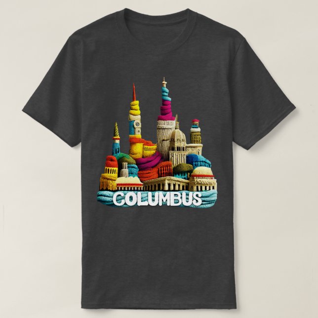 Camiseta Columbus Ohio (Diseño del anverso)