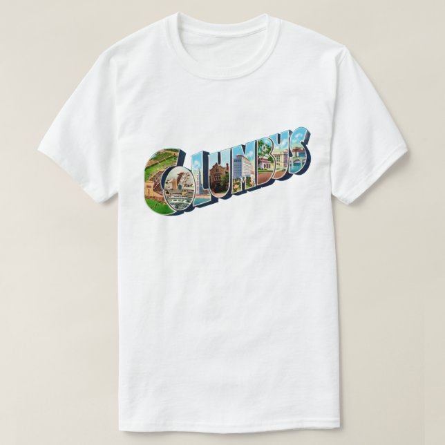 Camiseta Columbus Ohio (Diseño del anverso)