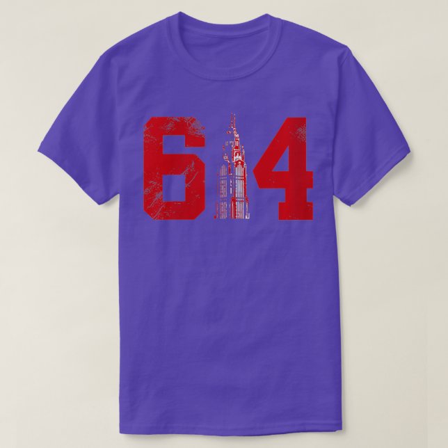 Camiseta Columbus Ohio 614 VNeck (Diseño del anverso)