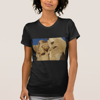 Camiseta Columna de Hathor - templo de la reina Hatshepsut,