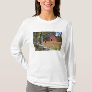 Camiseta Columpio de neumático a lo largo de una carretera 