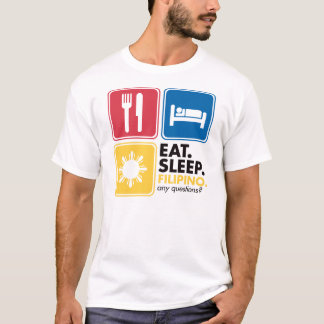 Camiseta Coma al filipino del sueño