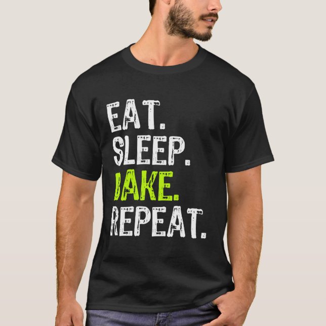 Camiseta Coma Baker Baker Baker de repetición de Bake (Anverso)