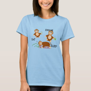Camiseta Coma, beba, duerma