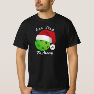 Camiseta Coma, bebe y sé feliz Papá Noel