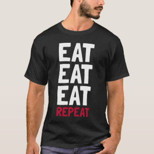 Camiseta Coma, come, come, repite