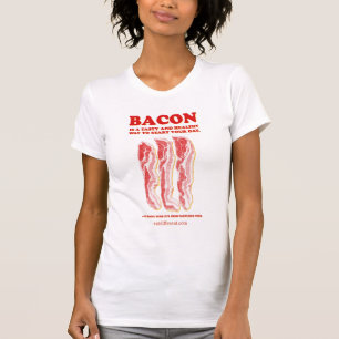 Camiseta Coma diferente - coma el tocino