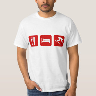 Camiseta Coma, duerma esquí