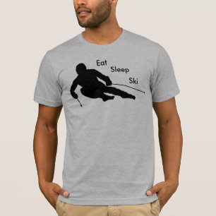 Camiseta Coma, duerma, esquíe