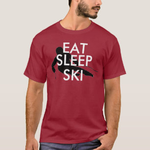Camiseta Coma, duerma, esquíe