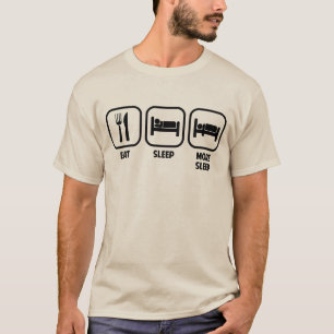 CAMISETA COMA, DUERMA, MÁS SUEÑO