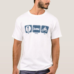 Camiseta coma, duerma, monte