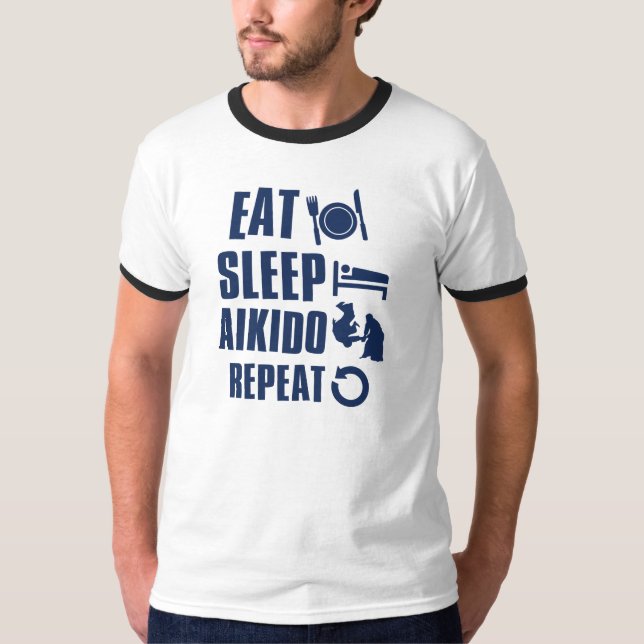 Camiseta Coma el Aikido del sueño (Anverso)