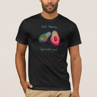 Camiseta Coma el amor de la extensión de las plantas -