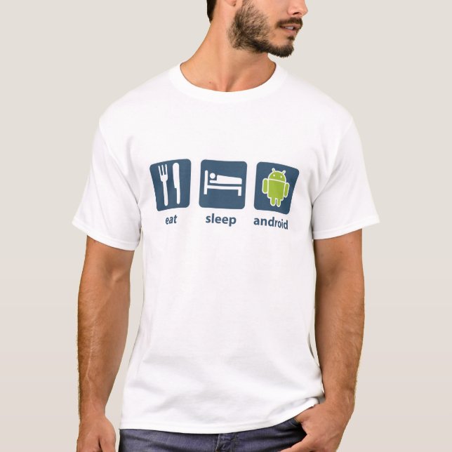 Camiseta Coma el androide del sueño (Anverso)