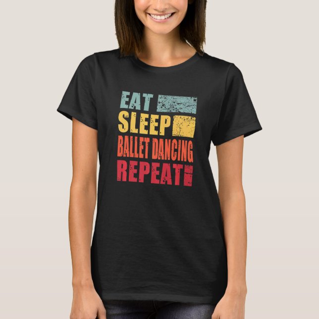 Camiseta Coma el baile del ballet de sueño (Anverso)