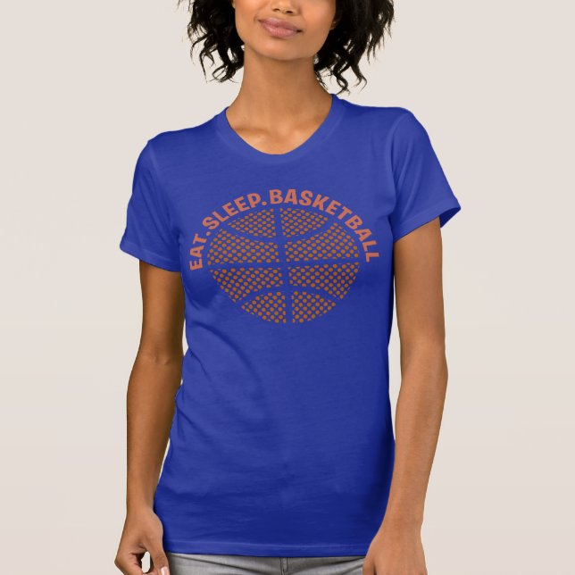 CAMISETA COMA EL BALONCESTO DEL SUEÑO (Anverso)