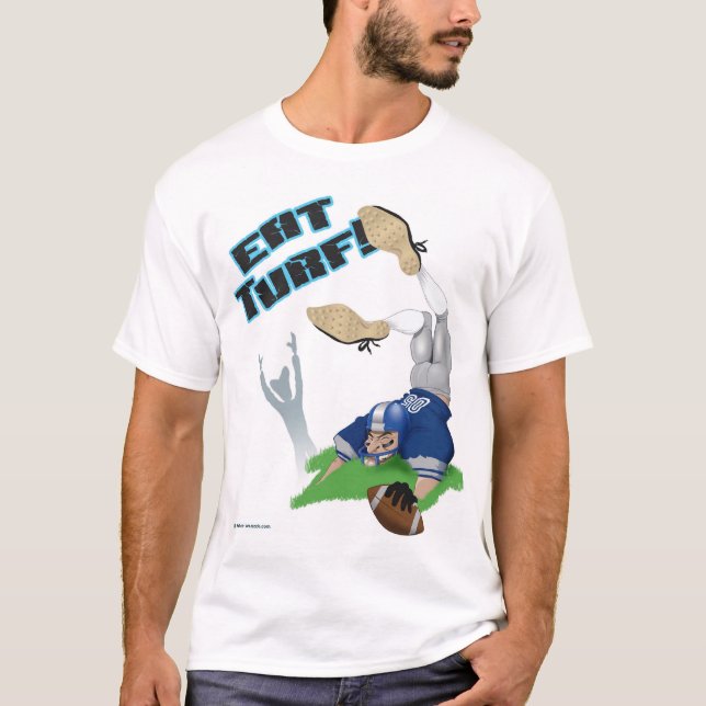 CAMISETA ¡COMA EL CÉSPED! (Anverso)