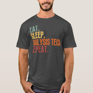 Camiseta Coma el diálisis del sueño Tech Repetir 7