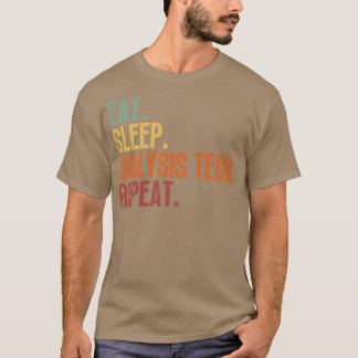 Camiseta Coma el diálisis del sueño Tech Repetir 7