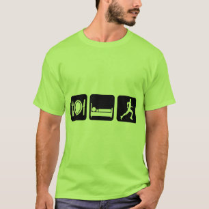 Camiseta Coma el funcionamiento corrido sueño