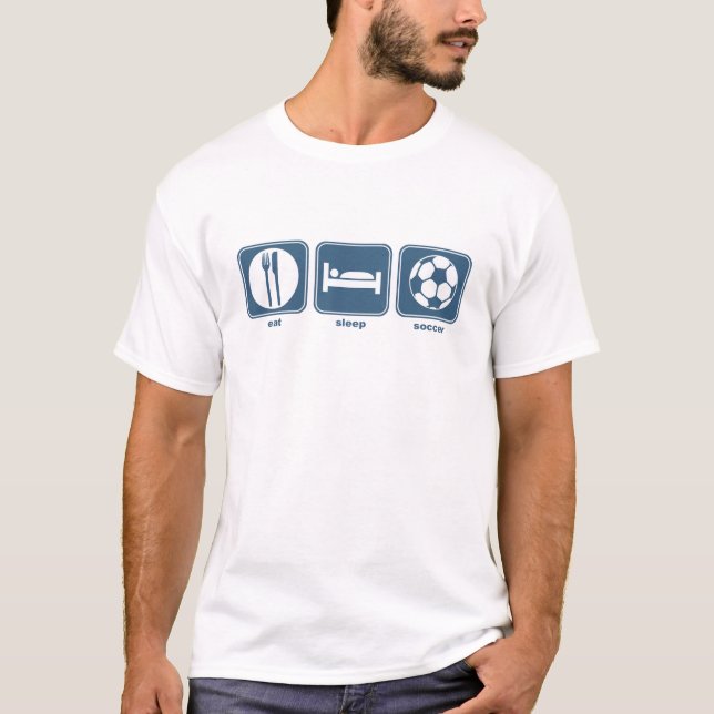 Camiseta coma el fútbol del sueño (Anverso)