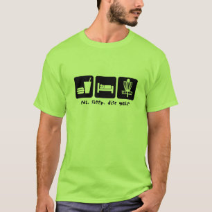 Camiseta Coma el golf del disco del sueño