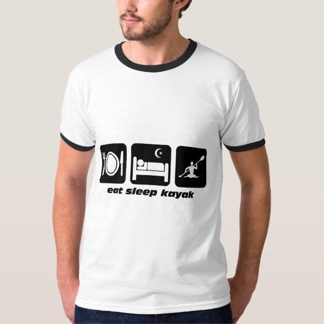 Camiseta coma el kajak del sueño (Anverso)