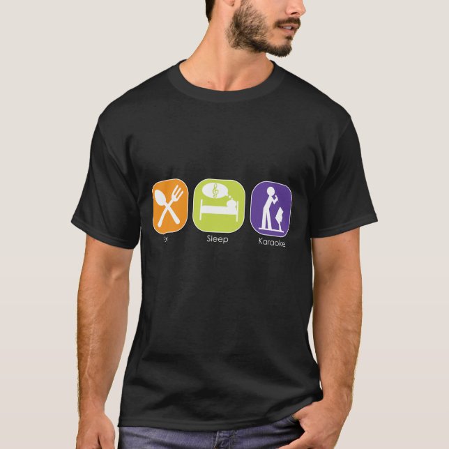 Camiseta Coma el Karaoke del sueño (Anverso)