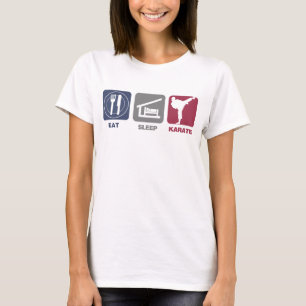 Camiseta Coma el karate del sueño - chica