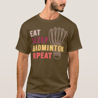 Camiseta Coma el Pegatina de repetición de la insignia de s