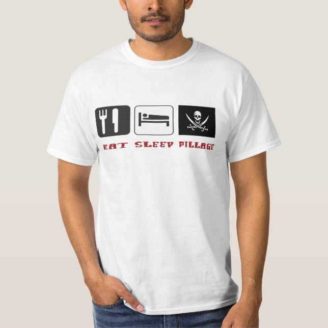 Camiseta Coma el pillaje del sueño (Anverso)