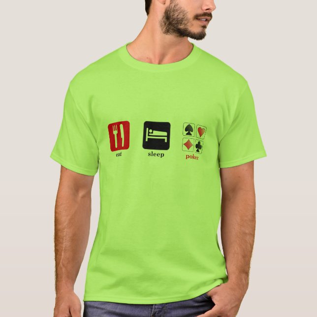 Camiseta Coma el póker del sueño (Anverso)