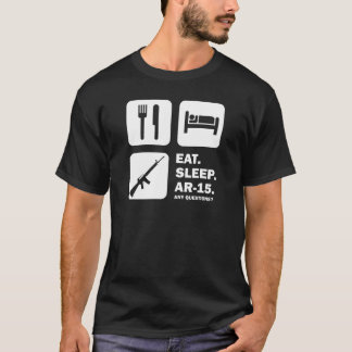 Camiseta Coma el sueño AR-15