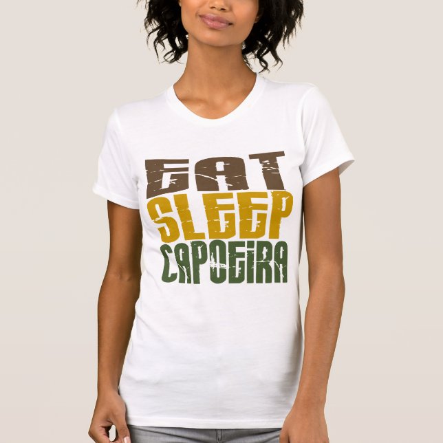 Camiseta Coma el sueño Capoeira 1 (Anverso)