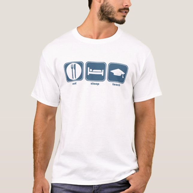Camiseta coma el sueño enseñan (Anverso)