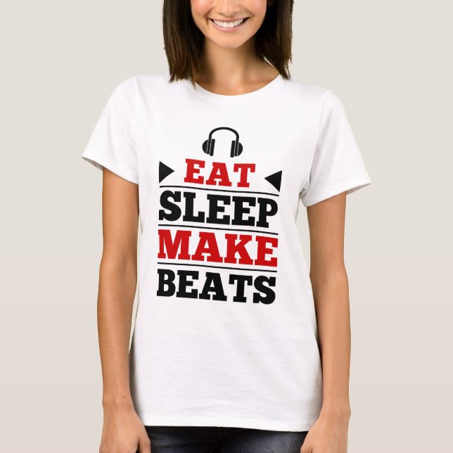 Camiseta Coma el sueño hacen golpes (Anverso)