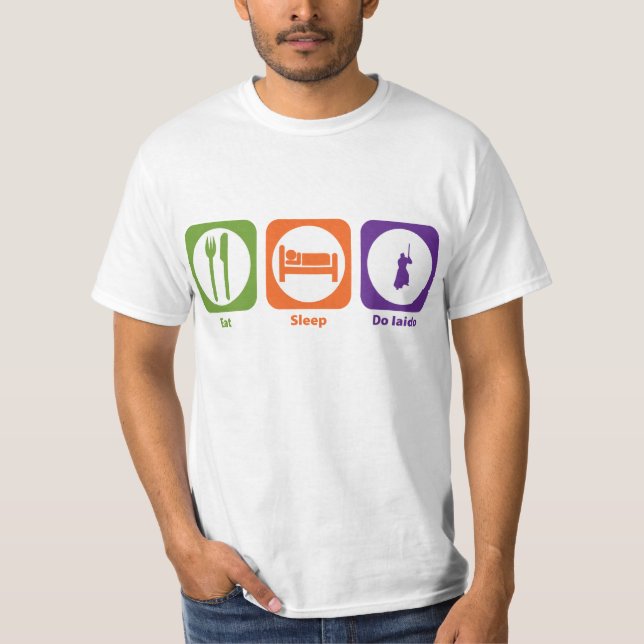 Camiseta Coma el sueño hacen Iaido (Anverso)