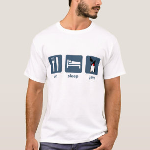 Camiseta Coma el sueño Java