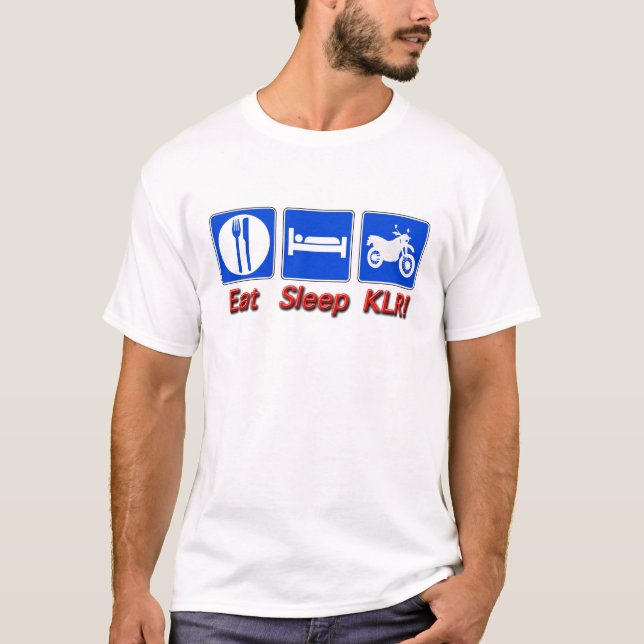 Camiseta Coma el sueño KLR (Anverso)