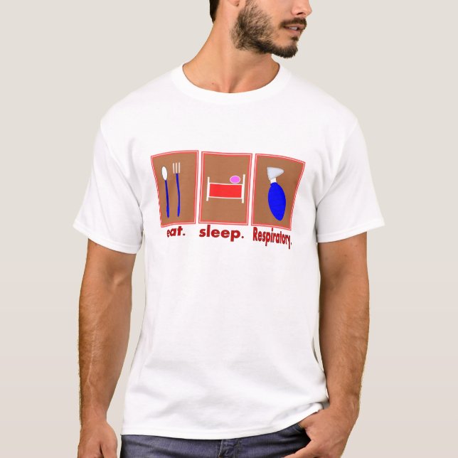 Camiseta Coma el sueño respiratorio (Anverso)