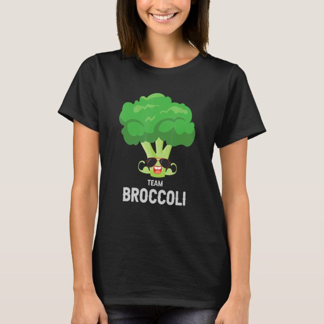 Camiseta Coma Healthy I Love Team Broccoli (Anverso)