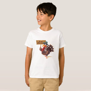Camiseta Coma la acción de gracias divertida de Turquía d